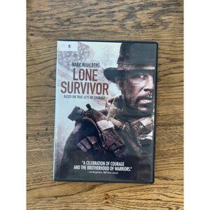Lone Survivor DVD 2013 Mark Wahlberg Taylor Kitsch Action Movie Pre-Owned